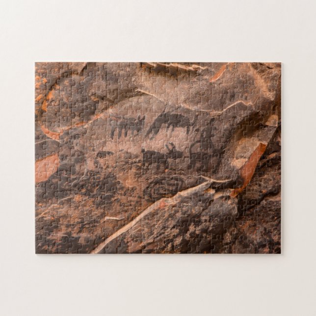 USA, Arizona, Coconino National Forest, Palatki Pussel (Horisontell)