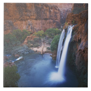 USA, Arizona, Grand Canyon, Havasu Falls Kakelplatta