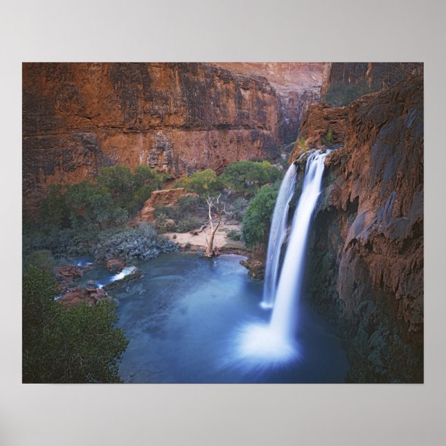 USA, Arizona, Grand Canyon, Havasu Falls Poster (Framsidan)