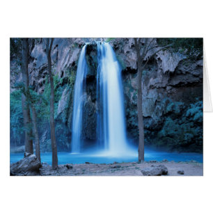 USA, Arizona, Grand Canyon, Havasupai indianer Hälsningskort