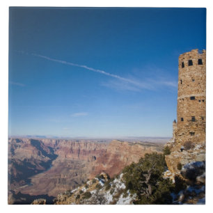 USA, Arizona, Grand Canyon National Park. Öken Kakelplatta