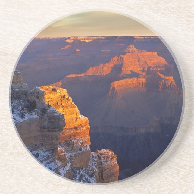 USA, Arizona, Grand Canyon National Park, Winter Underlägg (Framsidan)