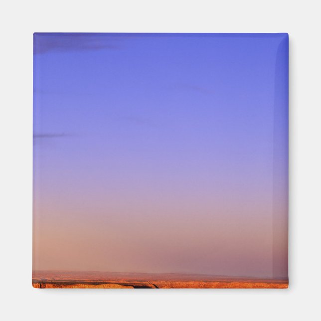 USA, Arizona, Grand Canyon NP. Måne på himlen när Magnet (Framsidan)