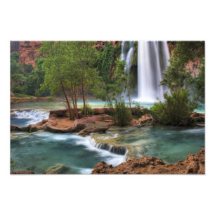 USA, Arizona, Havasu Canyon. Den fridfull Fototryck