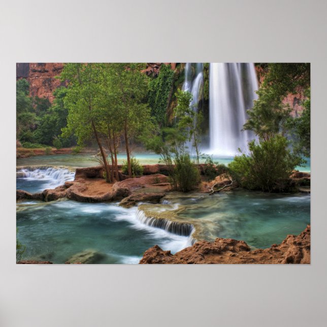 USA, Arizona, Havasu Canyon. Den fridfull Poster (Framsidan)