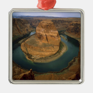 USA, Arizona. Horseshoe Bend som visar erosion gen Julgransprydnad Metall