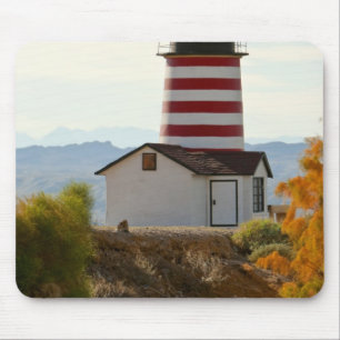 USA, Arizona, Lake Havasu City. Utsikt över väst Musmatta