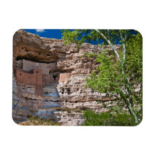 USA, Arizona. Montezuma slott, Ruinerna Magnet