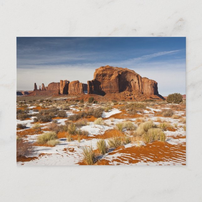 USA, Arizona, Monument Valley Navajo Tribal Vykort (Framsida)