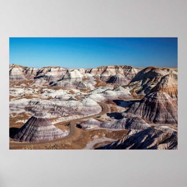 USA, Arizona, Petrified Forest National Park Poster (Framsidan)