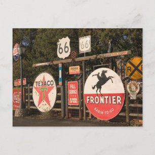 USA Arizona, Sedona: Antikt advertizingtecken Vykort