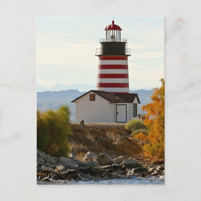 USA, Arizona, Sjö Havasu City. Visa Väster Vykort (Framsida)