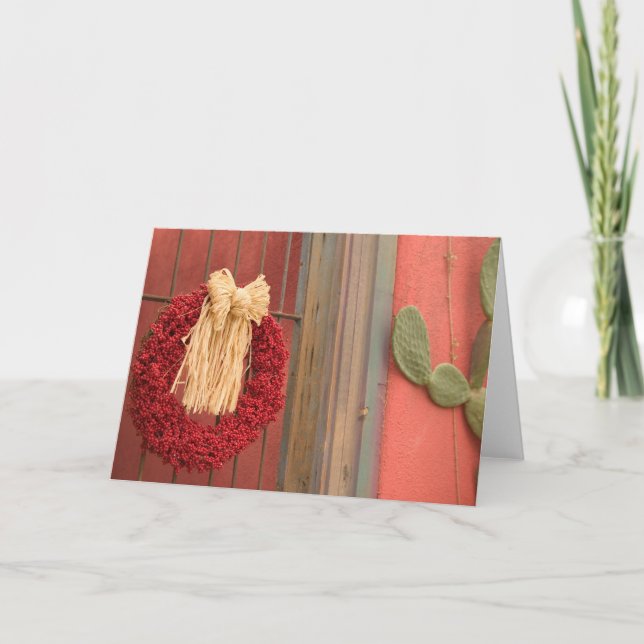 USA, Arizona, Tucson: Historikdistriktet Presiddio Helgkort (Framsida)