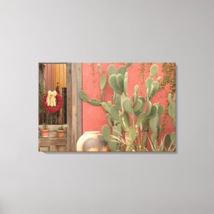 USA, Arizona, Tucson: Presidio historiskt distrikt Canvastryck