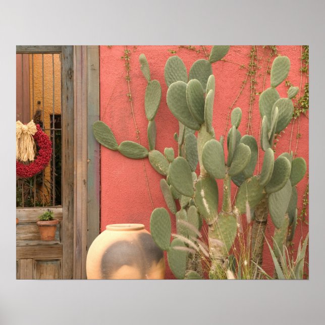 USA, Arizona, Tucson: Presidio historiskt distrikt Poster (Framsidan)