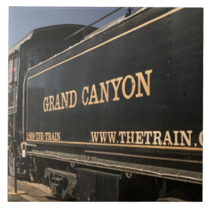 USA, Arizona, Williams: Grand Canyon Railroad Kakelplatta