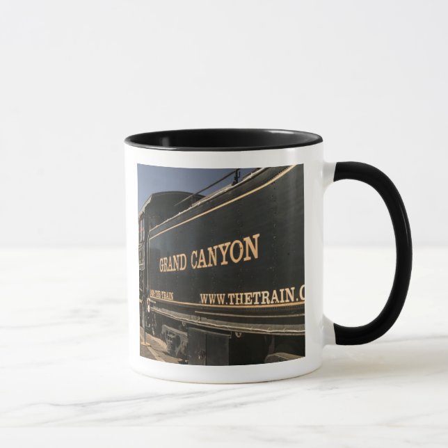 USA, Arizona, Williams: Grand Canyon Railroad Mugg (Höger)