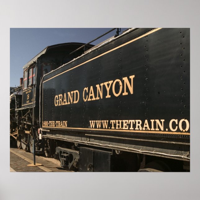 USA, Arizona, Williams: Grand Canyon Railroad Poster (Framsidan)