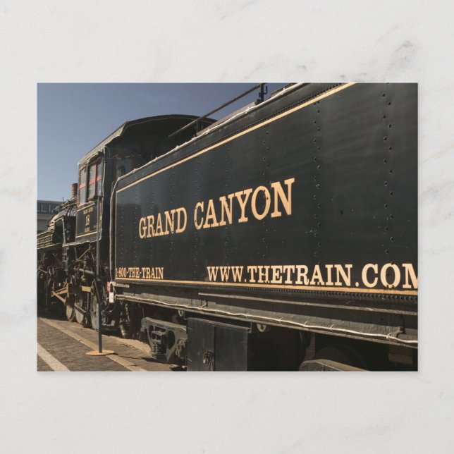USA, Arizona, Williams: Grand Canyon Railroad Vykort (Framsida)