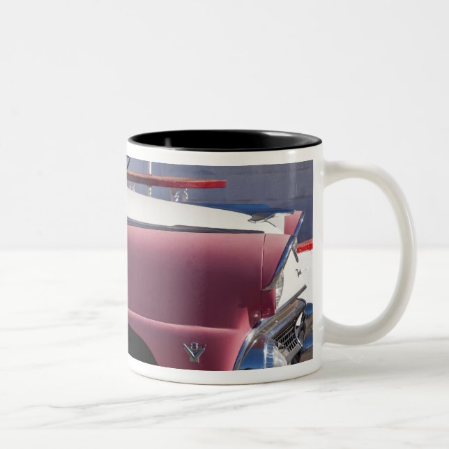 USA, Arizona, Williams. Rt. 66 Stad, 1950-talet Två-Tonad Mugg (Höger)