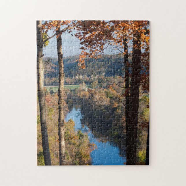 USA, Arkansas, War Eagle, Hobbs State Park Pussel (Vertikal)