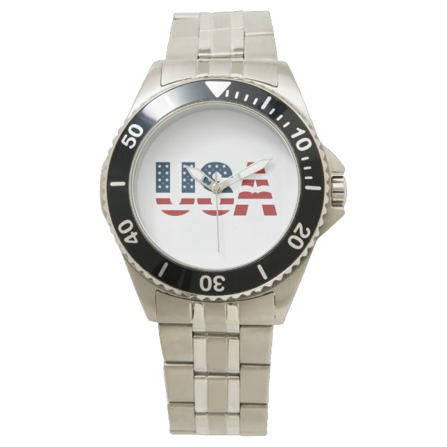 USA. ARMBANDSUR (Framsida)
