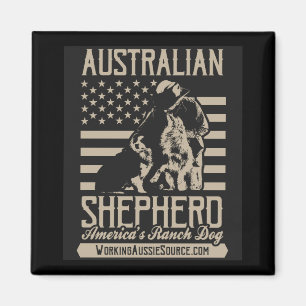 USA Aussiemagnet Magnet