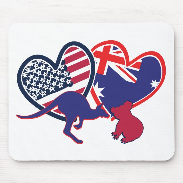 USA—Austrailia-Kärlek-with-Animals Musmatta (Framsidan)