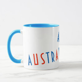 USA AUSTRALIEN mugg