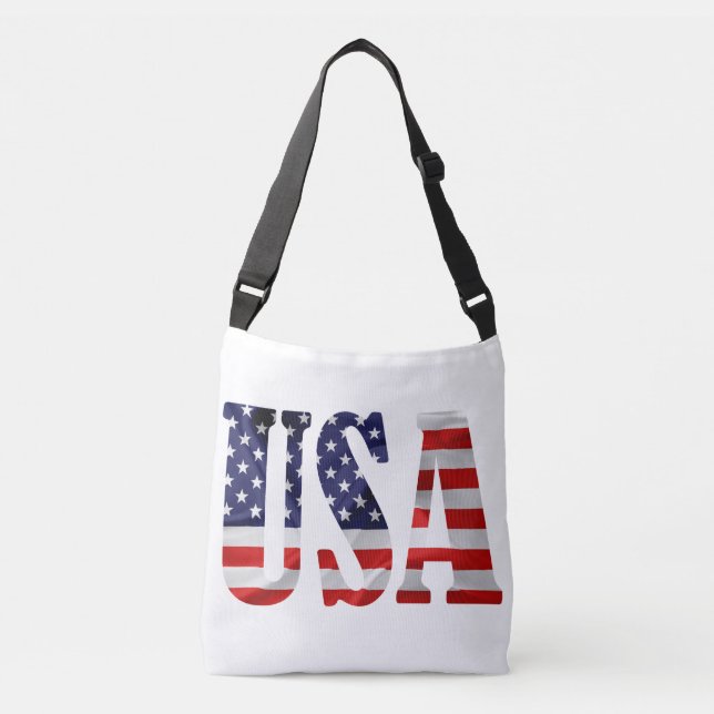USA AXELVÄSKA (Framsida)