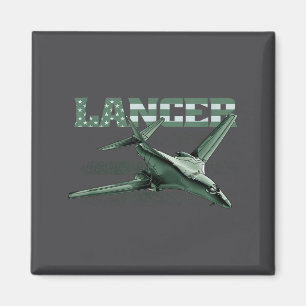 Usa B1 Lancer militär jetbombplan flygplan Magnet