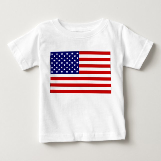 USA babyT-tröja T-shirt (Framsida)