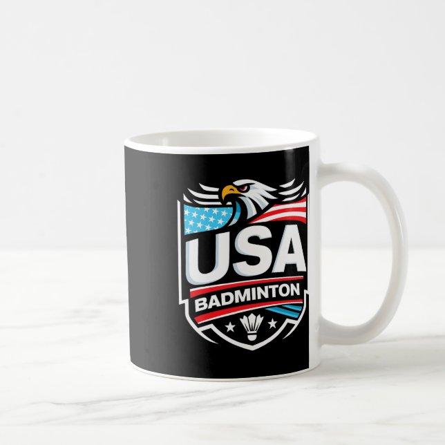 Usa Badminton Kaffemugg (Höger)