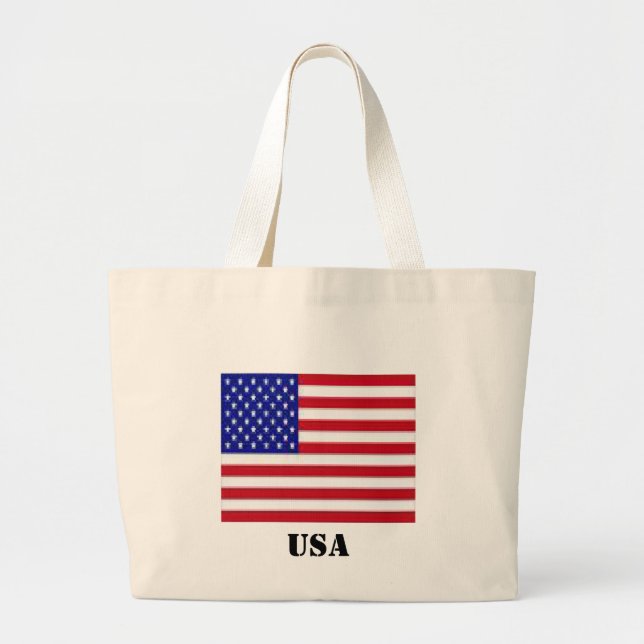 USA Bag Jumbo Tygkasse (Framsidan)