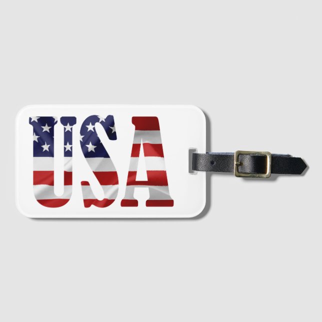 USA BAGAGEBRICKA (Framsida horisontal)