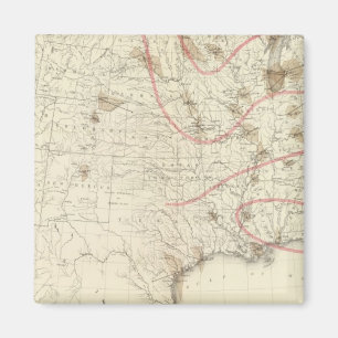 USA-barometer Magnet