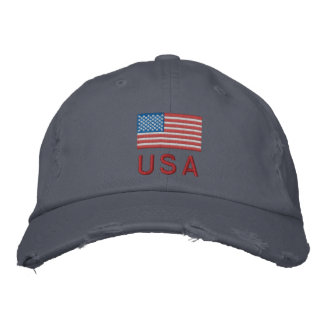 USA Baseball Cap Broderad Keps