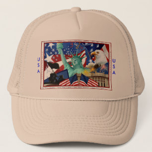 USA Baseball Cap Truckerkeps