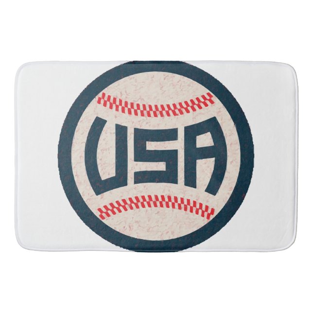 USA Basebollag Badrumsmatta (Framsidan)