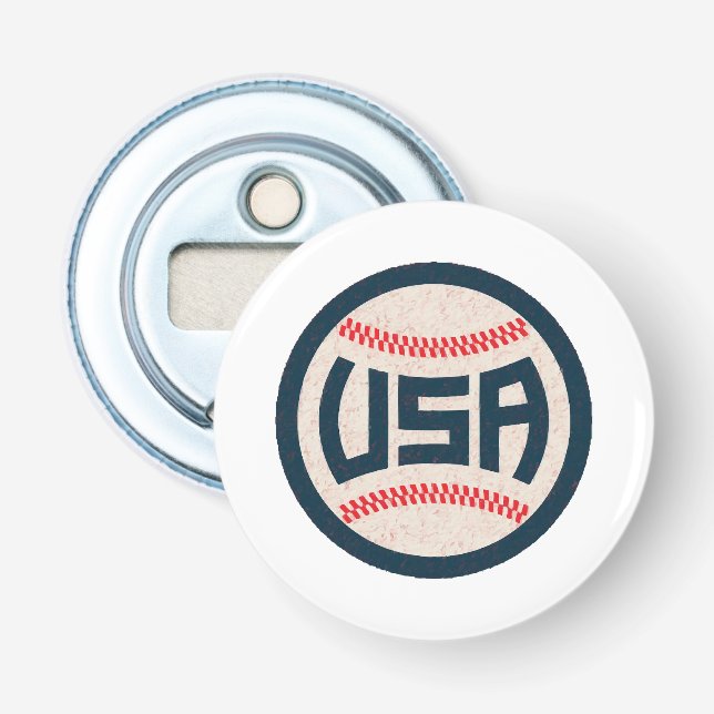 USA Basebollandslag Flasköppnare (Framsidan)