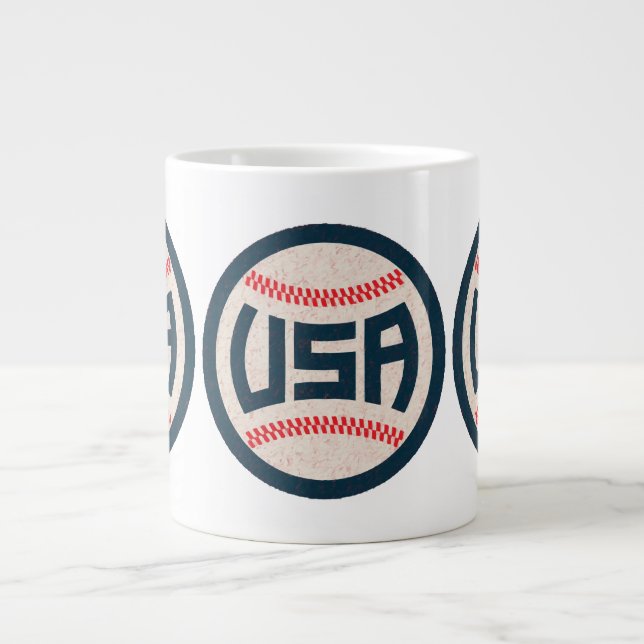 USA Basebollandslag Jumbo Mugg (Framsidan)