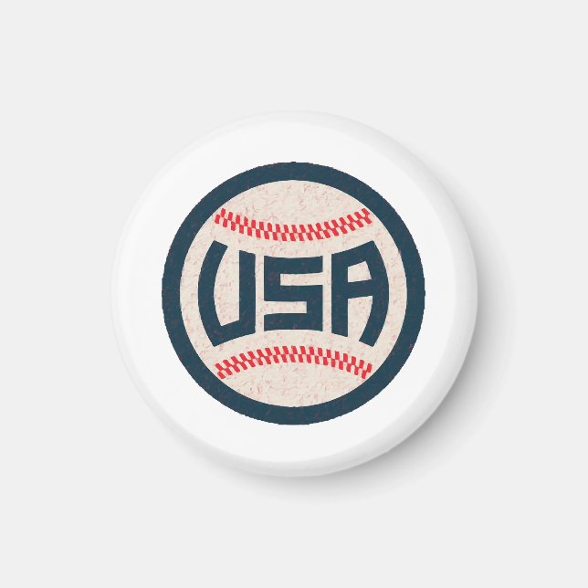 USA Basebollandslag Magnet (Framsidan)