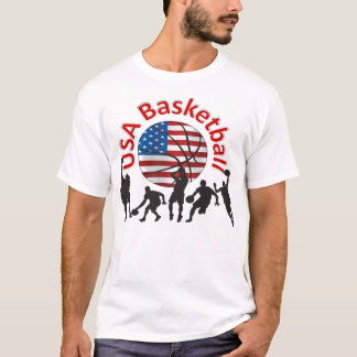 USA basket Tee Shirt