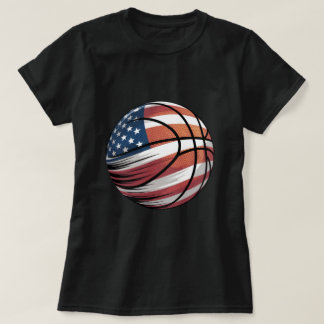 USA Basketball Shirt American Flag Basketball Tee