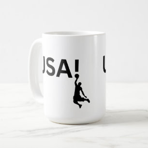 USA basketspelare Kaffemugg