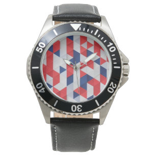 USA Bauhaus Geometric Art Armbandsur