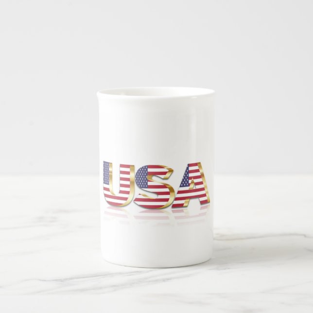 USA BENPORSLIN MUGG (Framsidan)