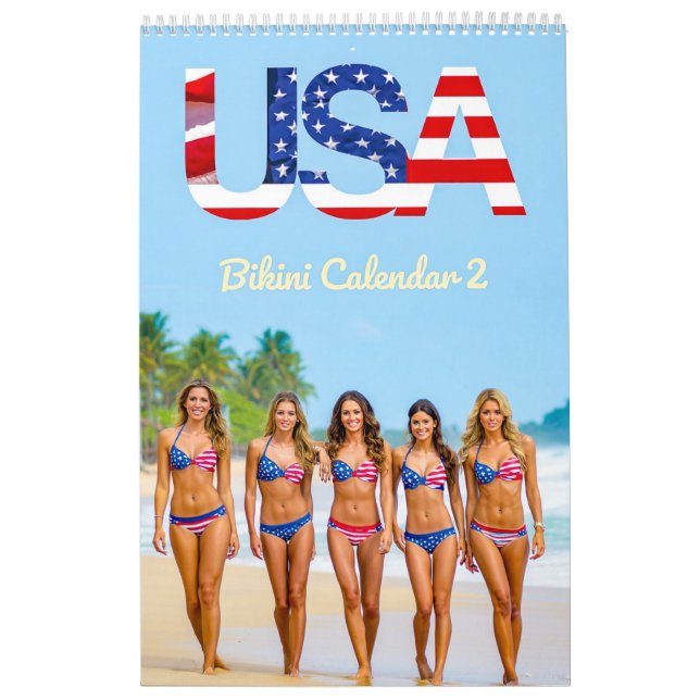 USA Bikini Calendar 2 Kalender (Omslag)