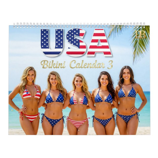 USA Bikini Calendar 3 Kalender (Omslag)