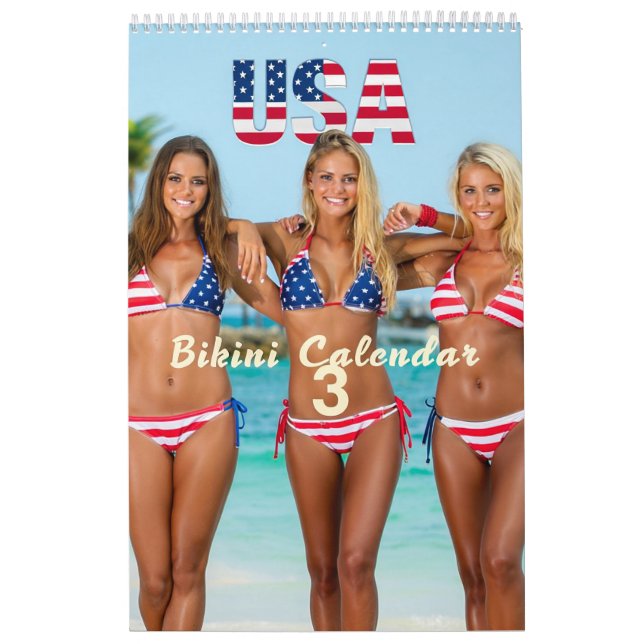 USA Bikini Calendar 3 Kalender (Omslag)